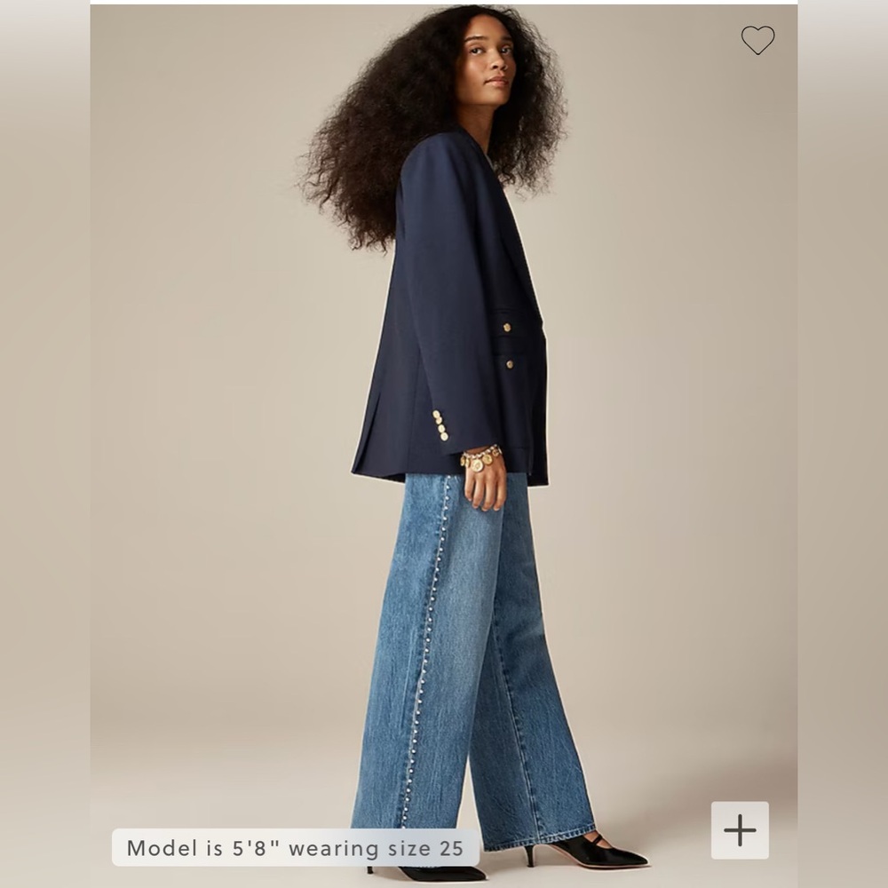 Low rise Wide Leg Studs Effie Jane jeans - season 2024